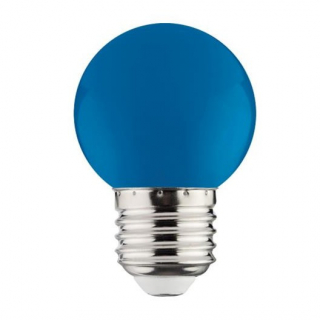 Avide Decor LED-lampa G45 1W E27 Blå