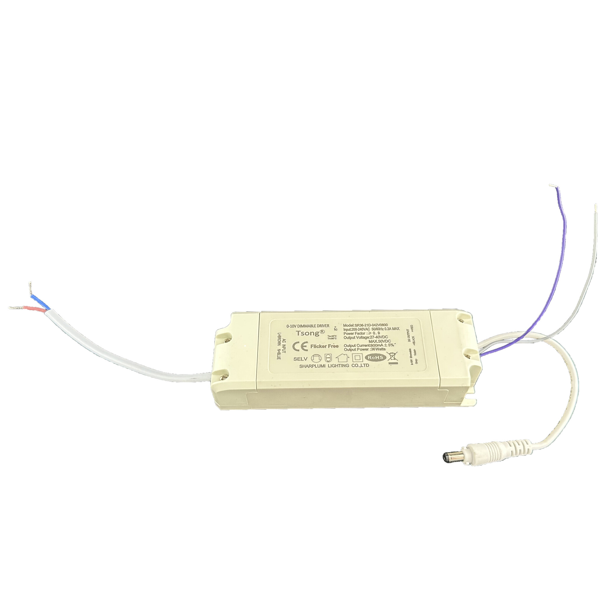 LED Paneler | Dimbar led driver 0-10V 36W | Ledgrossisten.se